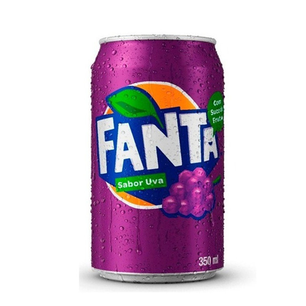 Fanta Uva Lata 350ml